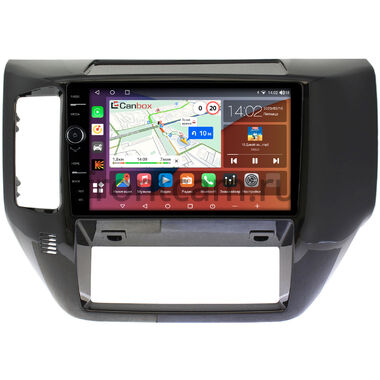 Nissan Patrol (Y61) 2004-2010 (черная, глянцевая) Canbox H-Line 7842-9-239 на Android 10 (4G-SIM, 4/32, DSP, QLed)