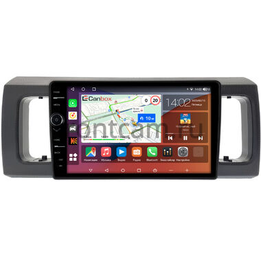 Suzuki Alto (2014-2024) (черная) Canbox H-Line 7842-9-256 на Android 10 (4G-SIM, 4/32, DSP, QLed)