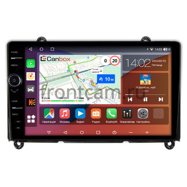 Toyota HiAce (H300) (2019-2024) Canbox H-Line 7842-9-260 на Android 10 (4G-SIM, 4/32, DSP, QLed)