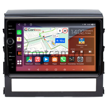 Toyota Land Cruiser 200 2015-2021 Canbox H-Line 7842-9047 на Android 10 (4G-SIM, 4/32, DSP, QLed)