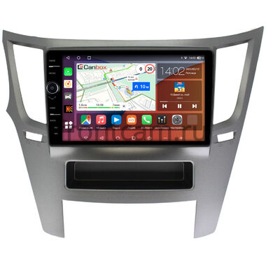 Subaru Legacy 5, Outback 4 2009-2014 (серая, левый руль) Canbox H-Line 7842-9051 на Android 10 (4G-SIM, 4/32, DSP, QLed)