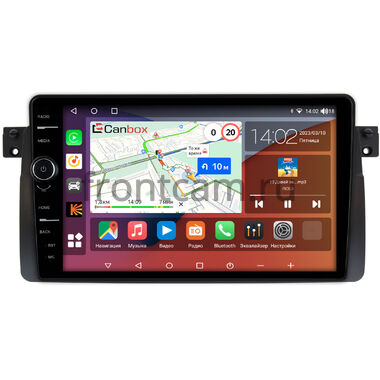 BMW 3 (E46) (1998-2007) Canbox H-Line 7842-9163 на Android 10 (4G-SIM, 4/32, DSP, QLed)