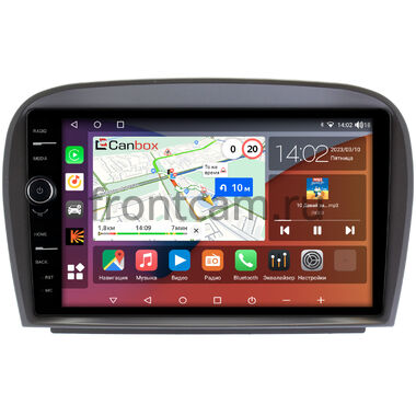 Mercedes-Benz SL (R230) 2001-2011 Canbox H-Line 7842-9403 на Android 10 (4G-SIM, 4/32, DSP, QLed)