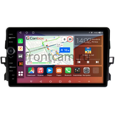 Toyota Auris 2006-2012 Canbox H-Line 7842-9427 на Android 10 (4G-SIM, 4/32, DSP, QLed)