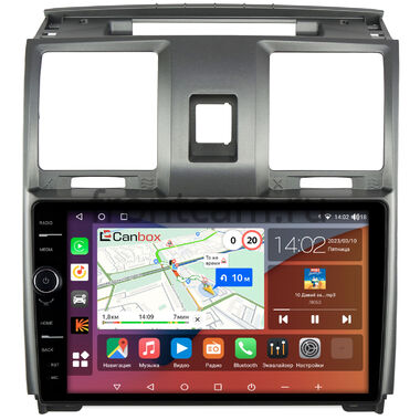 UAZ Patriot (2012-2016) Canbox H-Line 7843-9-UA006N на Android 10 (4G-SIM, 4/64, DSP, QLed)