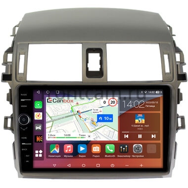 Toyota Corolla (E150) 2006-2013 Canbox H-Line 7843-9061 на Android 10 (4G-SIM, 4/64, DSP, QLed)