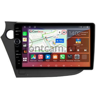 Honda Insight 2 2009-2014 (левый руль) Canbox H-Line 7844-9-303 на Android 10 (4G-SIM, 6/128, DSP, QLed)