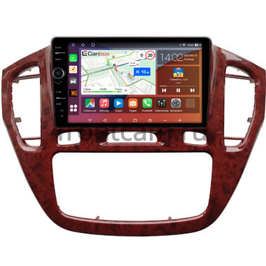 Toyota Highlander (U20), Kluger (XU20) 2000-2007 (орех) Canbox H-Line 7844-9-563 на Android 10 (4G-SIM, 6/128, DSP, QLed)