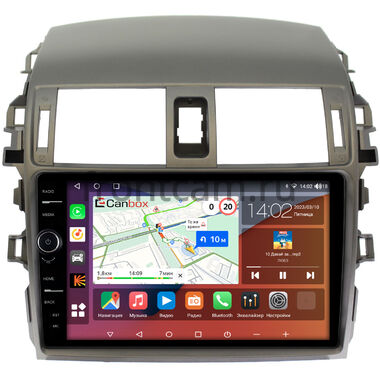 Toyota Corolla (E150) (2006-2013) Canbox H-Line 7844-9061 на Android 10 (4G-SIM, 6/128, DSP, QLed)