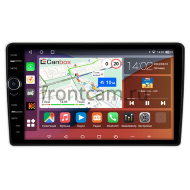 Ford Kuga, Fiesta, Fusion, Focus, Mondeo (черная) Canbox H-Line 7844-9159 на Android 10 (4G-SIM, 6/128, DSP, QLed)