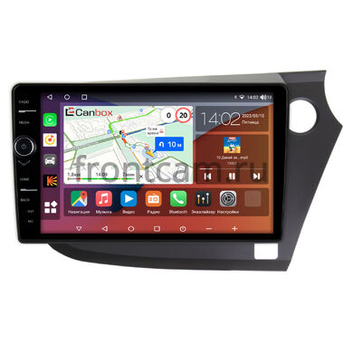 Honda Insight 2 2009-2014 (правый руль) Canbox H-Line 7845-9-304 на Android 10 (4G-SIM, 8/256, DSP, QLed)