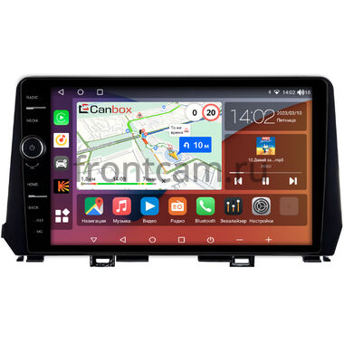 Kia Picanto 3 2021-2024 Canbox H-Line 7845-9-813 на Android 10 (4G-SIM, 8/256, DSP, QLed)