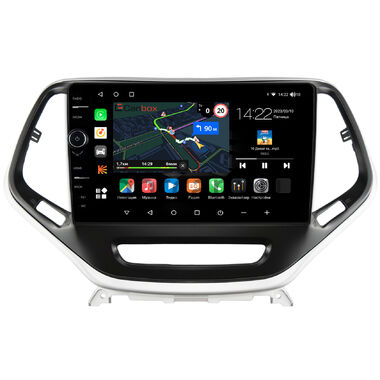 Jeep Cherokee 5 (KL) (2013-2024) Canbox M-Line 7850-10-811 на Android 10 (4G-SIM, 2/32, DSP, QLed)