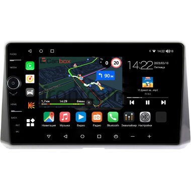 Toyota Corolla (E210) (2018-2024) Canbox M-Line 7850-1078 на Android 10 (4G-SIM, 2/32, DSP, QLed)