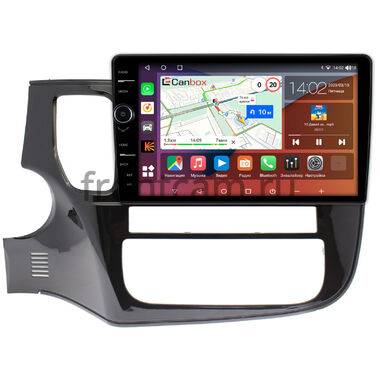Mitsubishi Outlander 3 (2012-2024) Canbox H-Line 7852-10-493 на Android 10 (4G-SIM, 3/32, DSP, QLed)