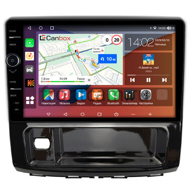 Haval H9 2014-2024 (глянец) Canbox H-Line 7852-10-910 на Android 10 (4G-SIM, 4/32, DSP, QLed)