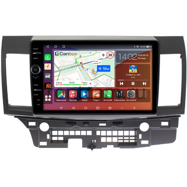 Mitsubishi Lancer 10 2007-2017 (для авто без Rockford) Canbox H-Line 7852-1021 на Android 10 (4G-SIM, 4/32, DSP, QLed)