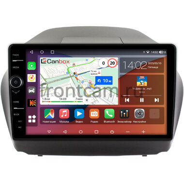 Hyundai ix35, Tucson 2 2009-2015 Canbox H-Line 7852-1042 на Android 10 (4G-SIM, 4/32, DSP, QLed) (для авто с камерой)