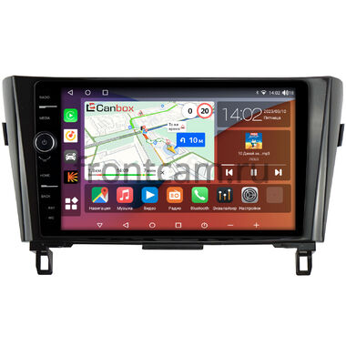 Nissan Qashqai 2, X-Trail (T32) (2013-2022) Canbox H-Line 7852-1052/1077 на Android 10 (4G-SIM, 3/32, DSP, QLed)