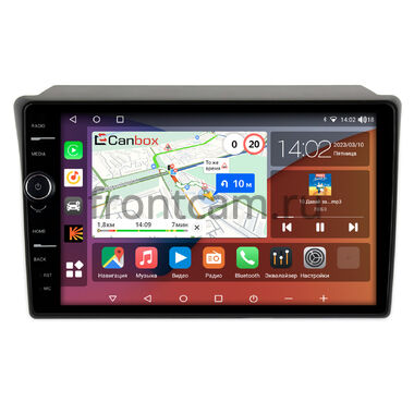 Toyota Hilux Surf (1995-2002) Canbox H-Line 7852-1084 на Android 10 (4G-SIM, 3/32, DSP, QLed)