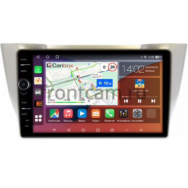 Lexus RX 300, RX 330, RX 350, RX 400h (2003-2009) Canbox H-Line 7854-10-496 на Android 10 (4G-SIM, 6/128, DSP, QLed)