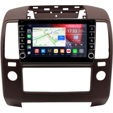 Nissan Navara 3 (D40), Pathfinder 3 2004-2014 (цвет марун) Canbox BGT9-0900 2/32 на Android 10 (IPS, DSP, CarPlay)