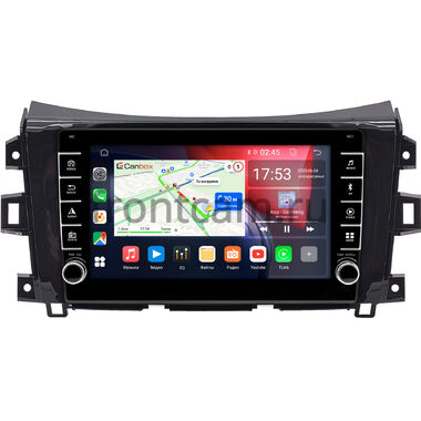 Nissan Navara (Frontier) 4 (D23) 2014-2024 (глянцевая) Canbox BGT9-1340 2/32 на Android 10.1 (IPS, DSP, CarPlay)