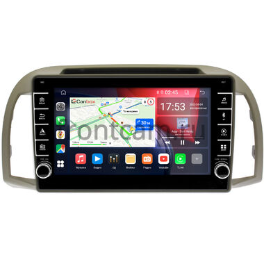 Nissan March (K12), Micra (K12) (2002-2010) Canbox BGT9-1354 2/32 на Android 10 (IPS, DSP, CarPlay)