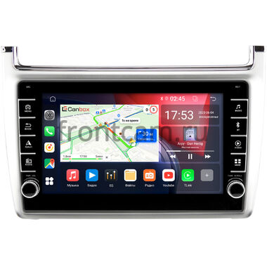 Volkswagen Polo 5 2009-2020 (серебро) Canbox BGT9-540 2/32 Android 10 (IPS, DSP, CarPlay)