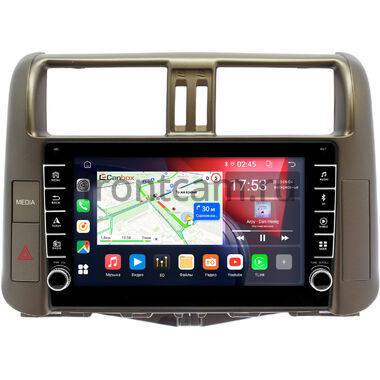 Toyota Land Cruiser Prado 150 2009-2013 (для авто с Navi и JBL Synthesis, цвет бронза) Canbox BGT9-9005-1 2/32 Android 10 (IPS, DSP, CarPlay)