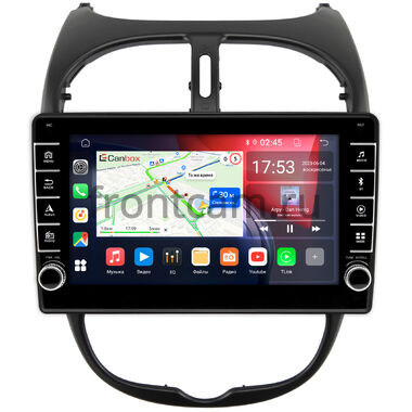 Peugeot 206 1998-2012 Canbox BGT9-9117 2/32 Android 10 (IPS, DSP, CarPlay)