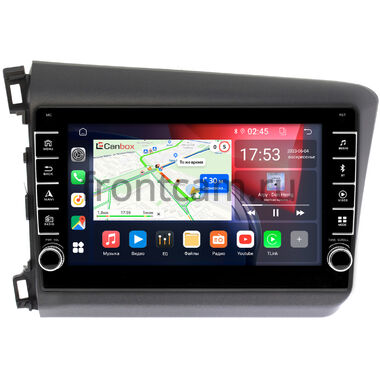 Honda Civic 9 4D 2011-2015 (левый руль, седан) Canbox BGT9-9166 2/32 Android 10 (IPS, DSP, CarPlay)