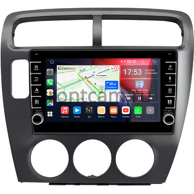 Honda Civic 7 2000-2006 (для авто с кондицыонером, левый руль, серая) Canbox BGTR9-1483 4/64 на Android 10 (IPS, DSP, CarPlay)