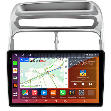 Fiat Linea 2006-2018 (серебряная) Canbox EVO 2K 5815-9-1461 на Android 14 (4G-SIM, 6/128, DSP, QLed, AI, 360)