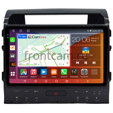 Toyota Land Cruiser 200 2007-2015 для авто с Navi (Тип ABC) Canbox EVO 2K 5819-10-1745 на Android 14 (4G-SIM, 8/256, DSP, QLed, AI, 360)