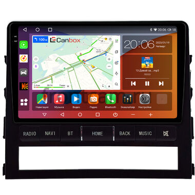 Toyota Land Cruiser 200 2015-2021 Canbox EVO 2K 5831-9-0445 на Android 14 (4G-SIM, 12/256, DSP, QLed, AI, 360)