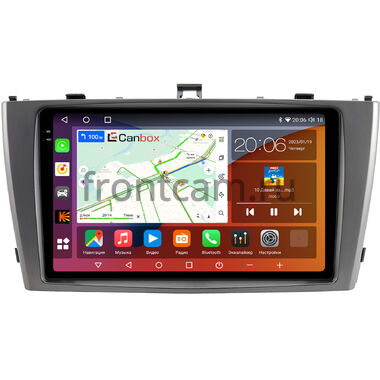 Toyota Avensis 3 2008-2015 (серебро) Canbox EVO 2K 5833-9-3018 на Android 14 (4G-SIM, 16/512, DSP, QLed, AI, 360)