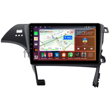 Toyota Prius 3 (XW30) 2009-2015 (левый руль) Canbox EVO 5813-10-0621 на Android 14 (4G-SIM, 6/128, DSP, QLed, AI, 360)