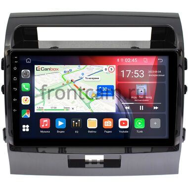 Toyota Land Cruiser 200 2007-2015 (для авто без NAVI) Canbox RS10-1004 1.5/32 Android 10 (IPS, DSP, CarPlay)