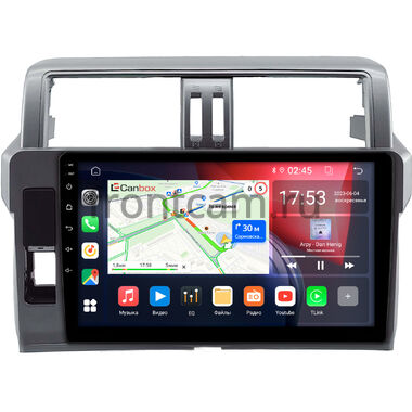 Toyota Land Cruiser Prado 150 2013-2017 (Тип 2) Canbox GT10-1051 2/32 на Android 10 (IPS, DSP, CarPlay)