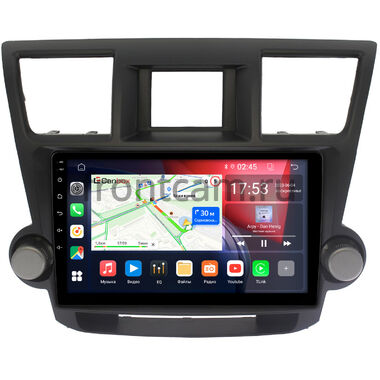 Toyota Highlander (U40) 2007-2013 (тип 2) Canbox RS10-1087 1.5/32 на Android 10 (IPS, DSP, CarPlay)