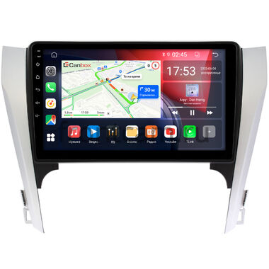 Toyota Camry XV50 2011-2014 Canbox GT10-169-1 2/32 на Android 10 (для авто с камерой, JBL) (IPS, DSP, CarPlay)