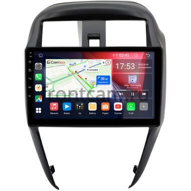 Nissan Sunny (N17) 2011-2024 Canbox GT10-2238 2/32 на Android 10 (IPS, DSP, CarPlay)