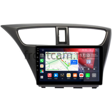 Honda Civic 9 5D 2011-2015 (левый руль, хэтчбэк) Canbox GT9-0108 2/32 Android 10 (IPS, DSP, CarPlay)