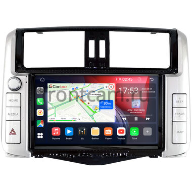 Toyota Land Cruiser Prado 150 2009-2013 (для авто с Navi и JBL Synthesis, глянцевая) Canbox GT9-0138 2/32 Android 10 (IPS, DSP, CarPlay)