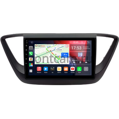 Hyundai Solaris 2 2017-2020 (черная, матовая) Canbox RS9-0234 1.5/32 Android 10 (IPS, DSP, CarPlay)