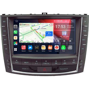 Lexus IS 2 2005-2012 (can DWS) Canbox GT9-0440 2/32 Android 10 (IPS, DSP, CarPlay)