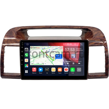 Toyota Camry XV30 2001-2006 (под дерево, тип 2) Canbox RS9-0643 1.5/32 Android 10 (IPS, DSP, CarPlay)