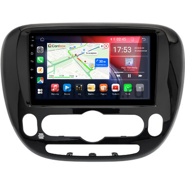 Kia Soul 2 2013-2019 (глянцевая, с климат-контролем, Тип 2) Canbox GT9-0662 2/32 Android 10 (IPS, DSP, CarPlay)