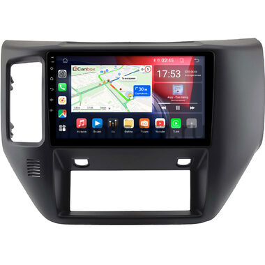 Nissan Patrol (Y61) 2004-2010 (черная, матовая) Canbox RS9-0897 1.5/32 на Android 10 (IPS, DSP, CarPlay)